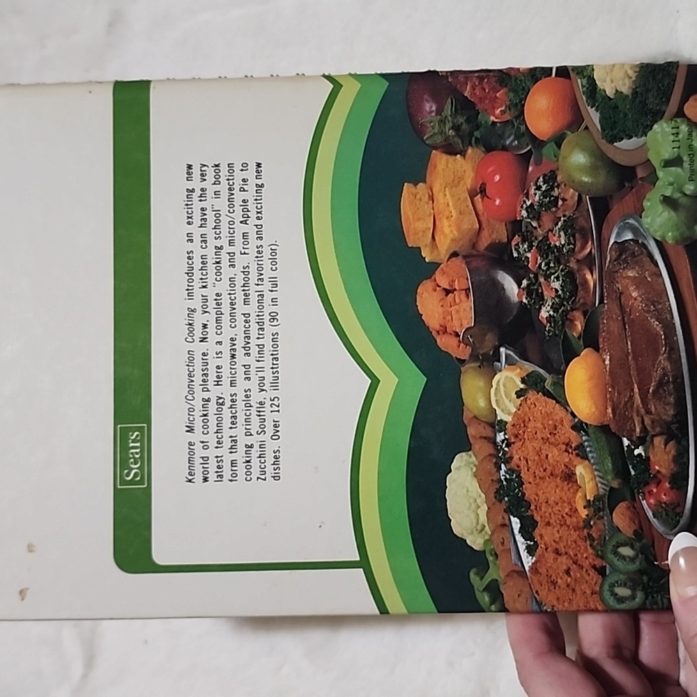 VINTAGE  KENMORE  MUCRO/ CONVECTION  COOKBOOK.  SEARS. - Picture 8 of 9